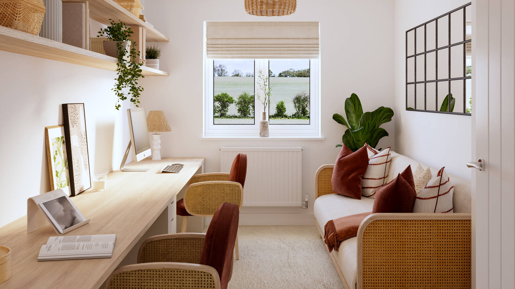 Computer Generated Image of apartment for sale in Didcot